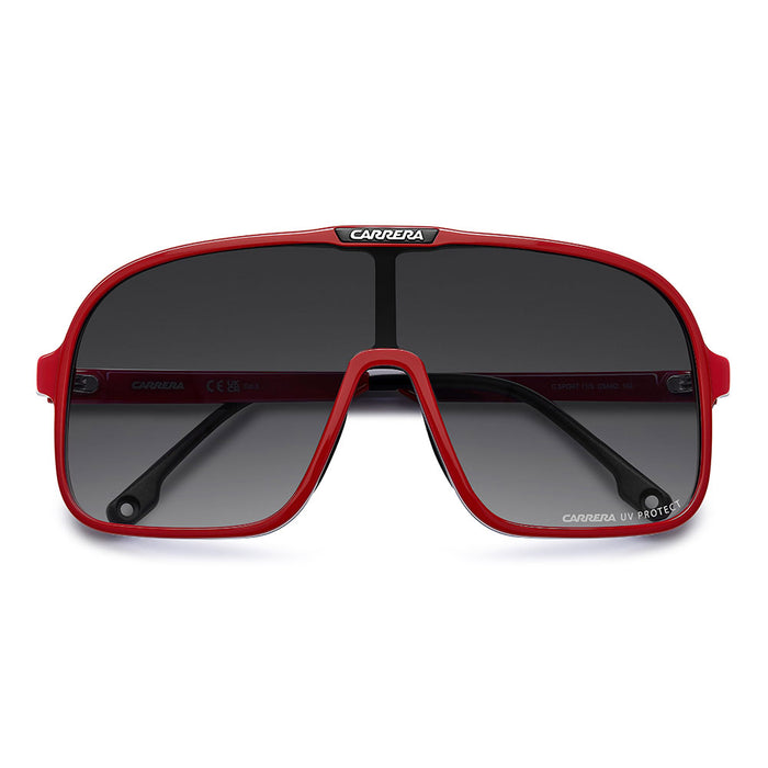 Carrera C SPORT 11 Mask Style Beach Sunglasses Red – close front view