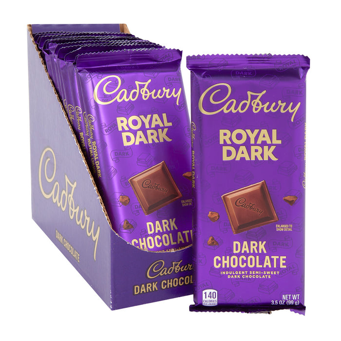 Cadbury Royal Dark Chocolate Candy Bars - 14 Count