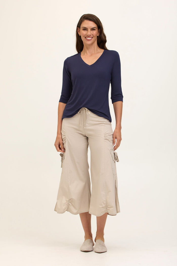 Core by XCVI Cargo Gaucho Crop