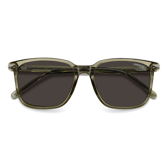 Carrera 367 Rectangular Italian Sunglasses Olive - close front  view