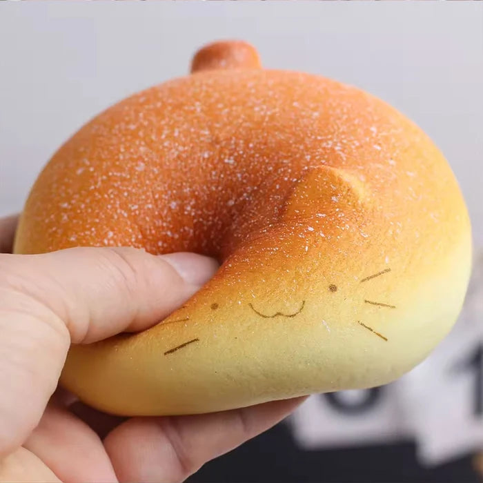 Cat Bread 5 Inch Slow Rise Squishy Sensory Toy