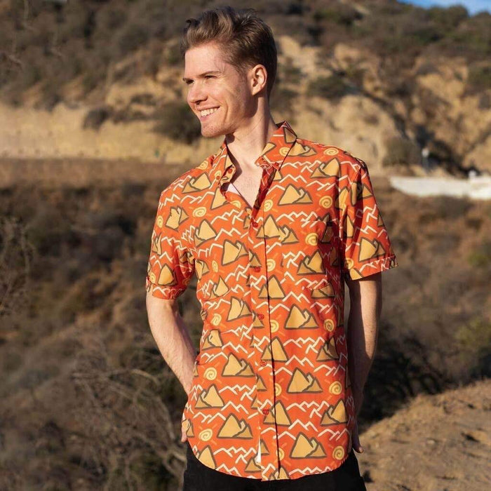 RSVLTS RSVLTS Short Sleeve Shirt Cave Paint – KUNUFLEX Short Sleeve Shirt