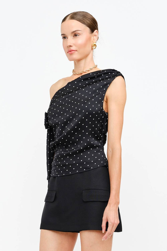Celestine Top : BLACK / S