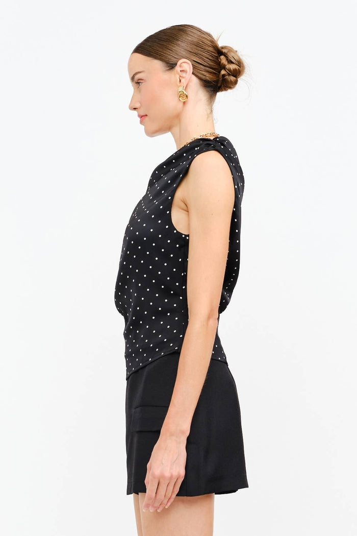 Celestine Top : BLACK / S