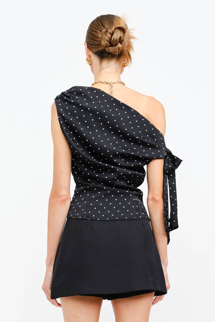 Celestine Top : BLACK / S
