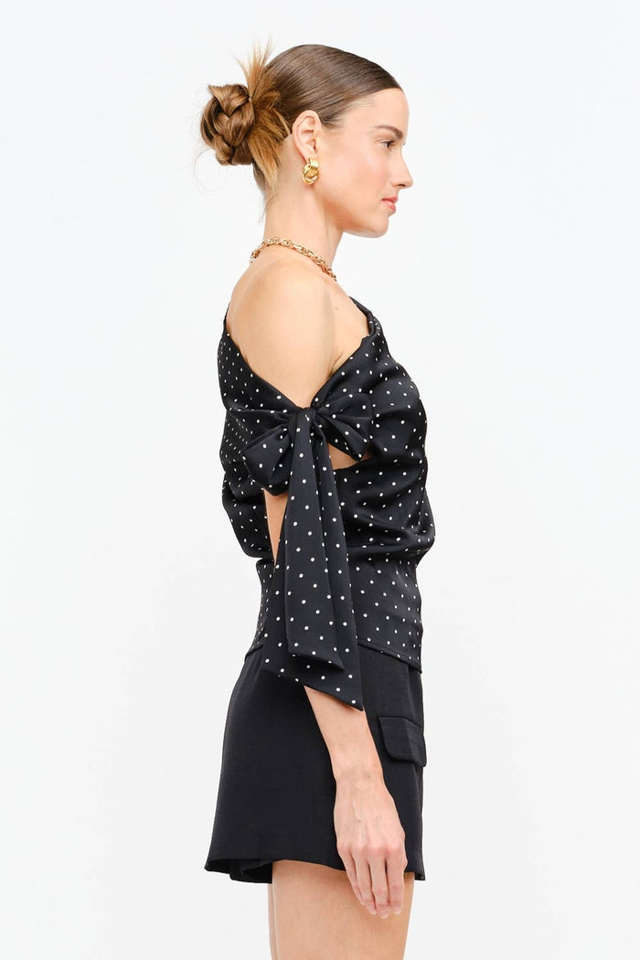Celestine Top : BLACK / S