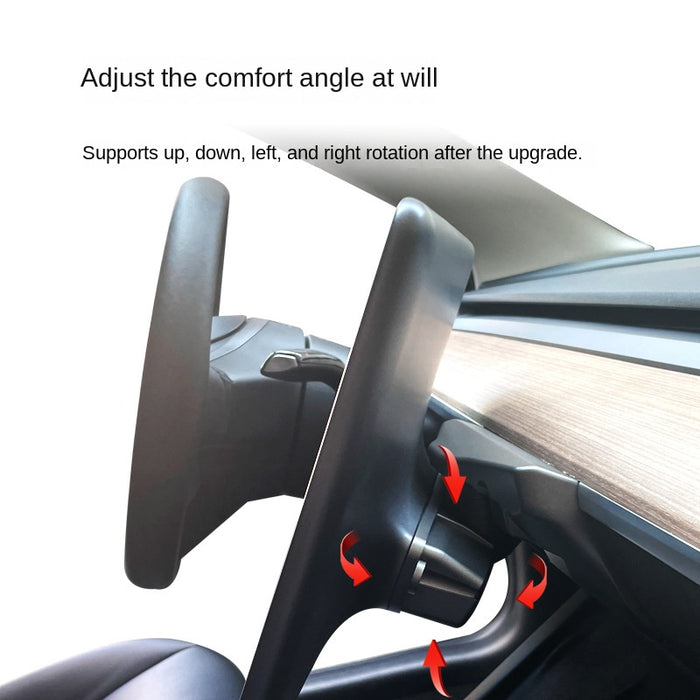Central Control Screen Modified Four-Direction Rotating Bracket Suitable for 2017-2022 Tesla Model 3 Model Y