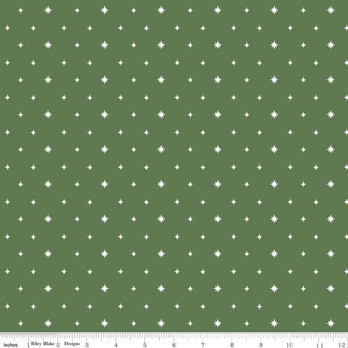 Charming Christmas Stars- Green