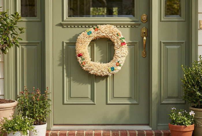Cherry Blossom Harvest Wreath