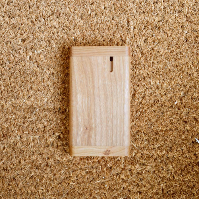 Cherry wood dugout case for one hitter pipe (1352563523676)