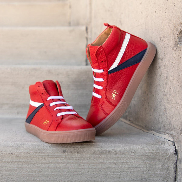 Cherry High Top Sneaker Kids - High Top Sneaker Kids Sneakers
