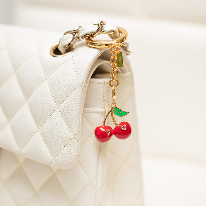 Cherry Pie Bag Charm