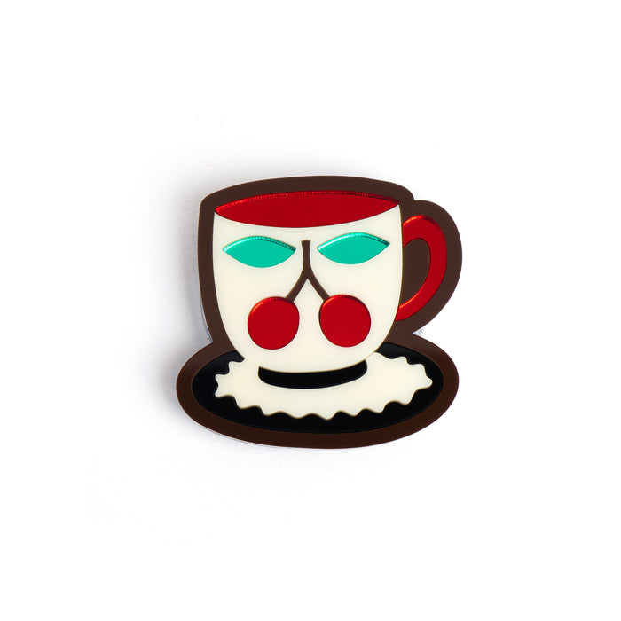 Cherry Teacup Phone Grip