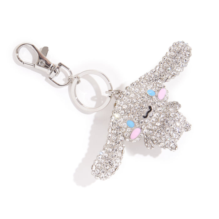 Cinnamoroll Pave 3D Bling Keychain Accessory JACMEL JEWELRY INC