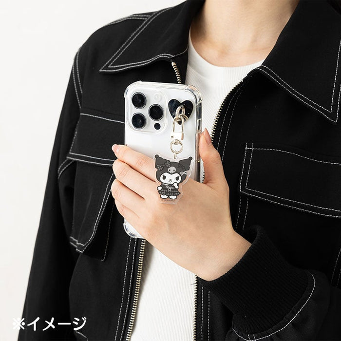 Cinnamoroll Smartphone Charm Set (Silver Houndstooth Series) Accessory Japan Original