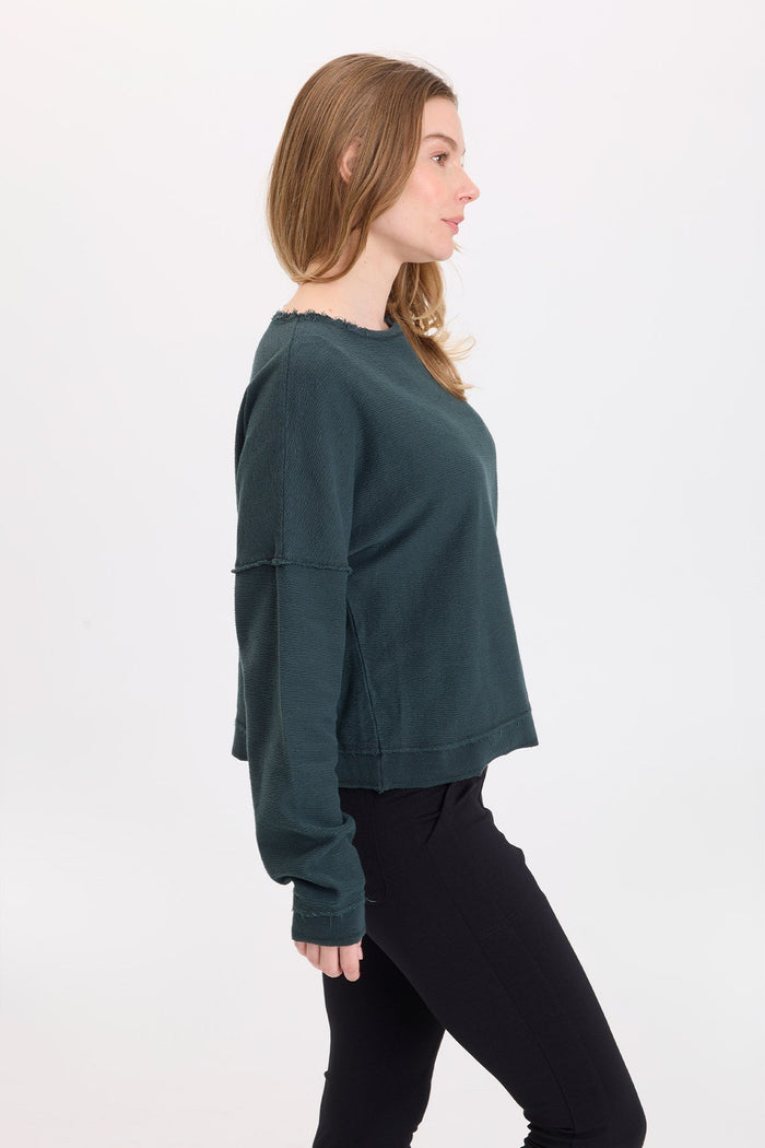 Wearables Cirilla Crepe-Knit Pullover