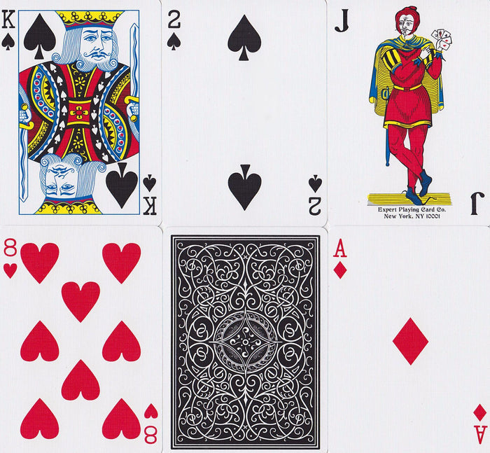 Classic Black Playing Cards by Legends Playing Card Co.