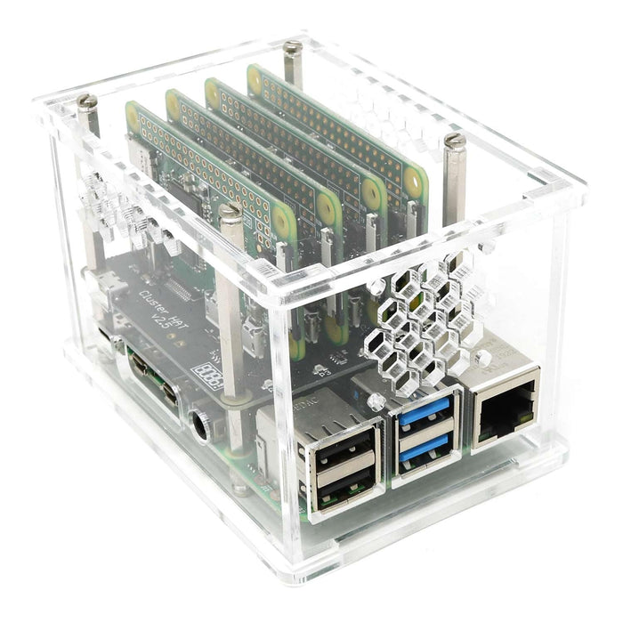 Cluster HAT Case v3.0 by The Pi Hut - The Pi Hut