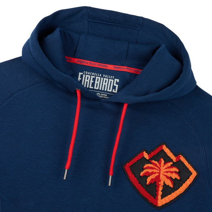 Coachella Valley Firebirds Chenille Navy Hoodie