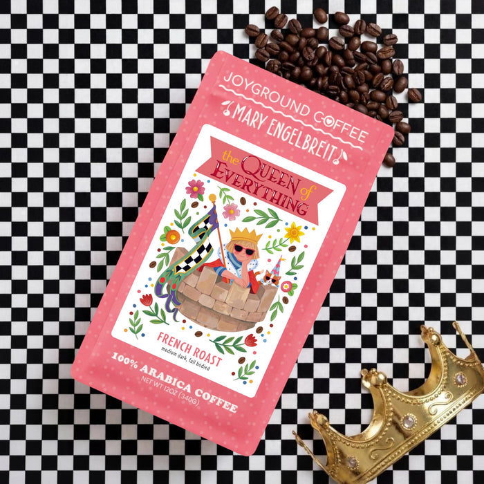 Mary Engelbreit Queen of Everything Joyground Coffee flat lay
