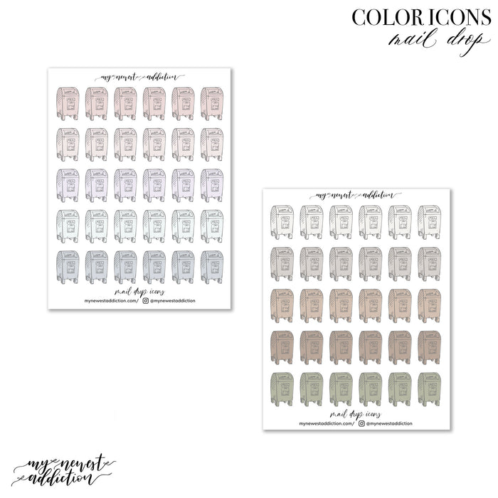 COLOR ICONS | MAIL DROP