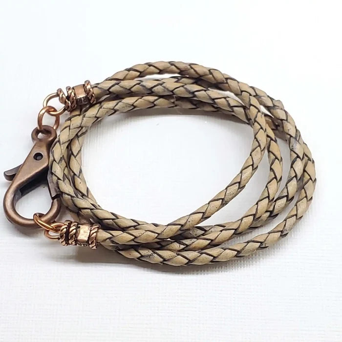 AMD1273-22Colored Bolo Leather Style Chokers | Braided Bolo LeatherJewelryNecklaces$ 32.50Alexa Martha Designs