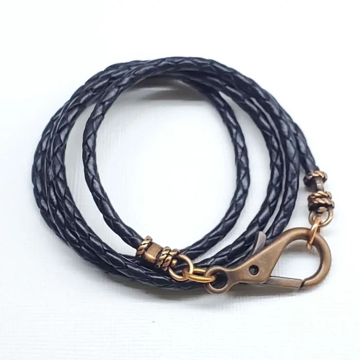 AMD1273-25Colored Bolo Leather Style Chokers | Braided Bolo LeatherJewelryNecklaces$ 32.50Alexa Martha Designs