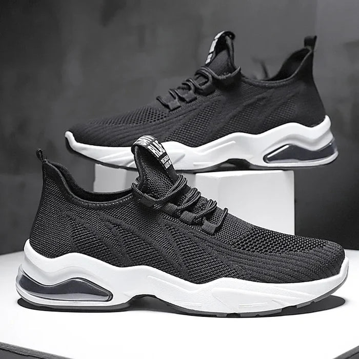 Corrado Bellari Men’s Air-Cushion Mesh Sneakers