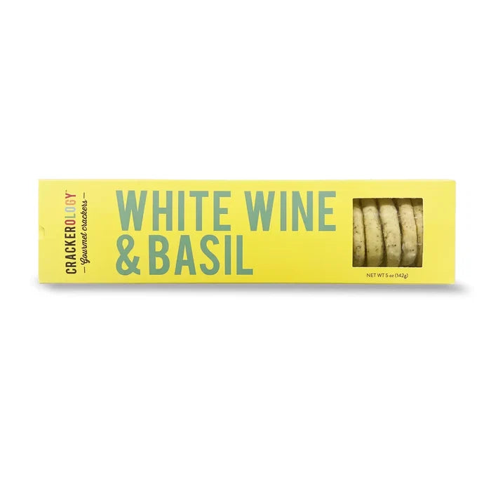 White Wine & Basil Crackers