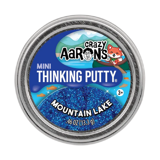 Crazy Aarons Mountain Lake Mini 2 Inch Thinking Putty Tin - Owl & Goose Gifts