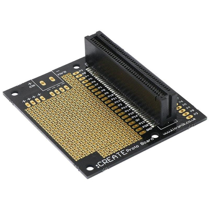 :CREATE Proto Board For BBC micro:bit [Discontinued] by Kitronik - The Pi Hut