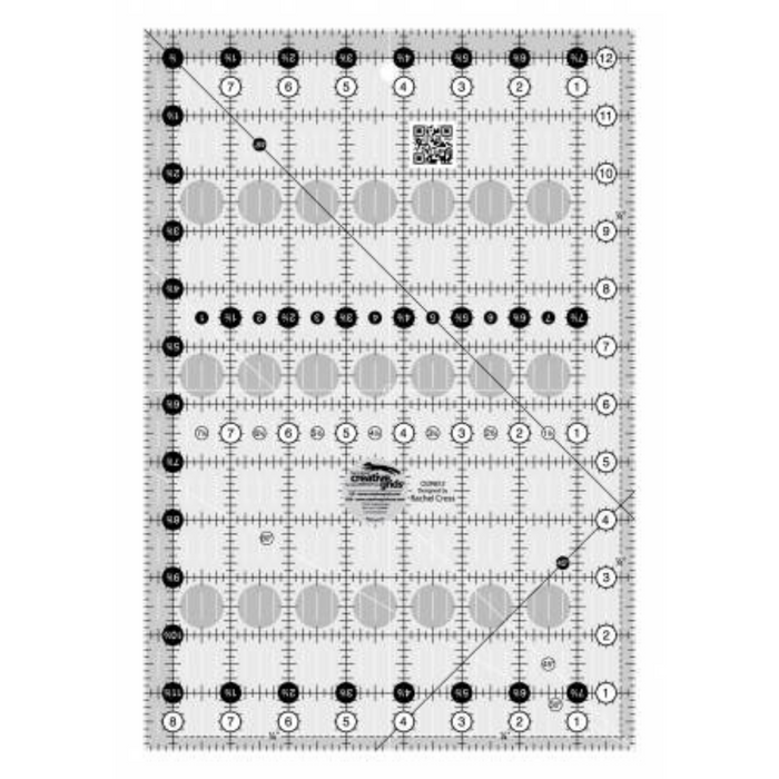 Creative grids 8.5" x 12.5" ruler