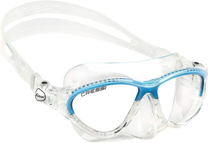 Cressi Kids Comfortable Silicone Mask With Adjustable Strap For Snorkeling And Pool For Children 5 To 10 Years Old