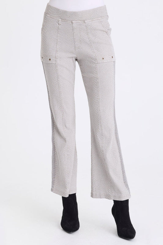 XCVI Crispin Jacquard Flare Leg Pant