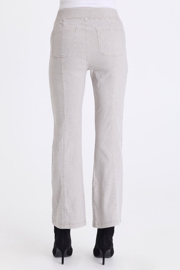XCVI Crispin Jacquard Flare Leg Pant