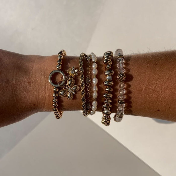 Crystal Beaded Bangle