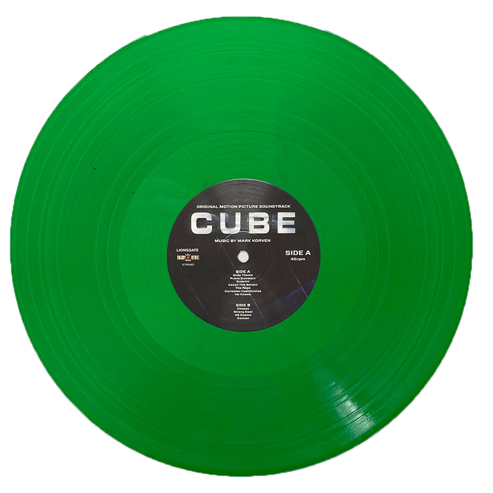 Cube - Original Motion Picture Soundtrack LP