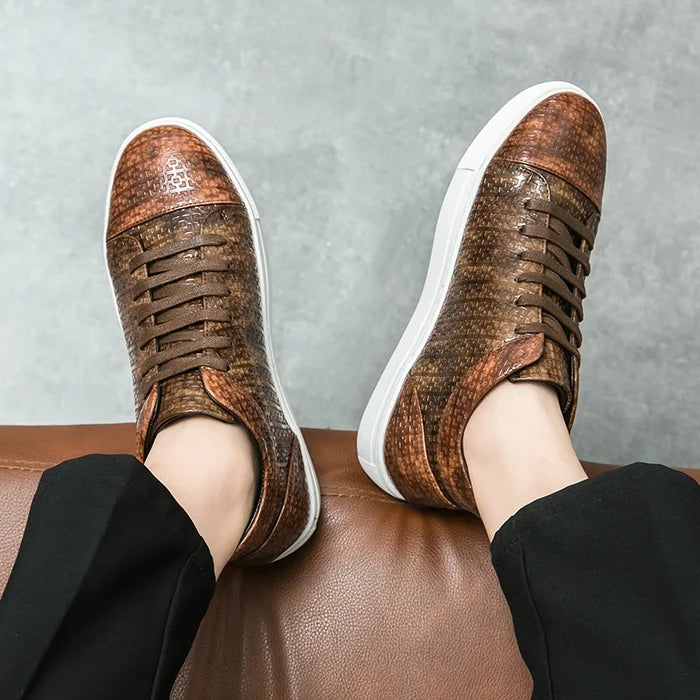 Damien Laurent Casual Leather Sneakers
