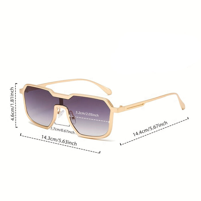Dario Zampieri Polygonal Sunglasses