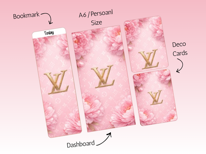 Dash Bundle | A6 Rings | Pink L Floral