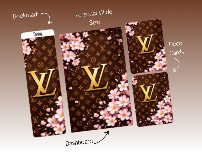 Dash Bundle | Personal Wide | Brown L Cherry Blossom