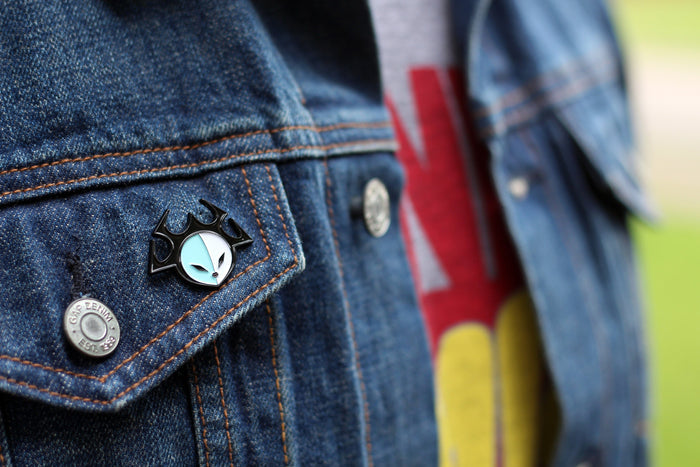 Daughter of Aku Enamel Pin