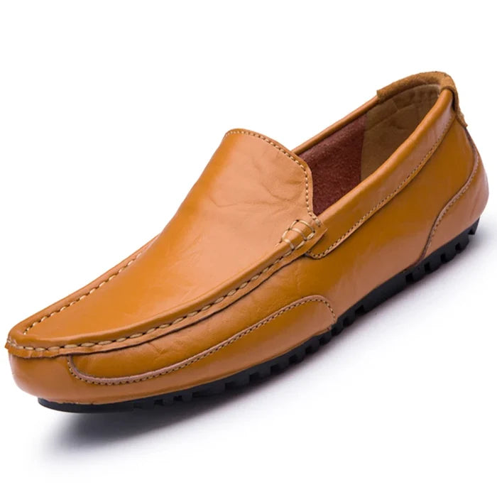 Davino Malvetti Casual Leather Driving Loafers