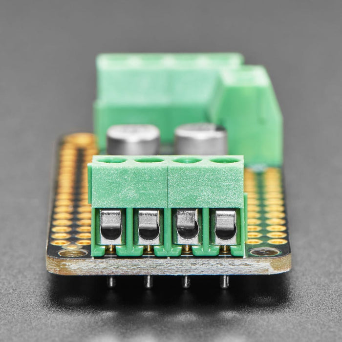 DC Motor + Stepper FeatherWing add-on for all Feather Boards by Adafruit - The Pi Hut