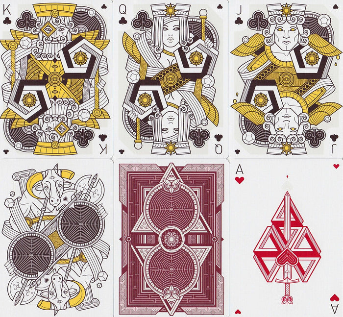 Dedalo Omega Playing Cards* Playing Cards by Thirdway Industries