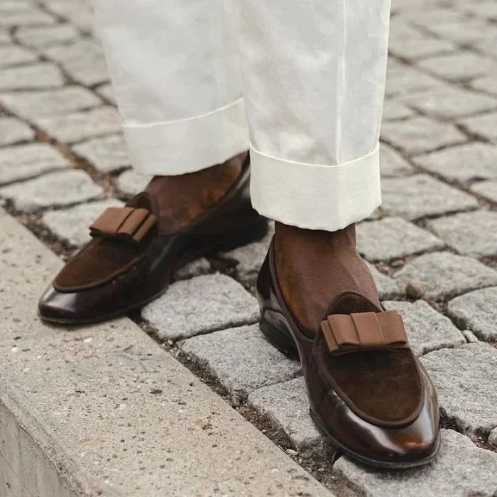 Denis Riviere Dress Leather Loafers