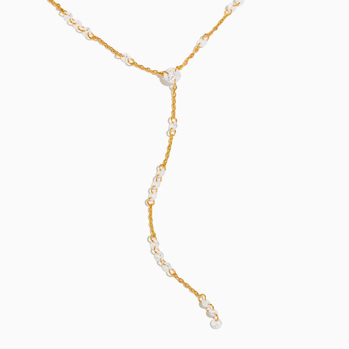 Dew You Y Drop Necklace
