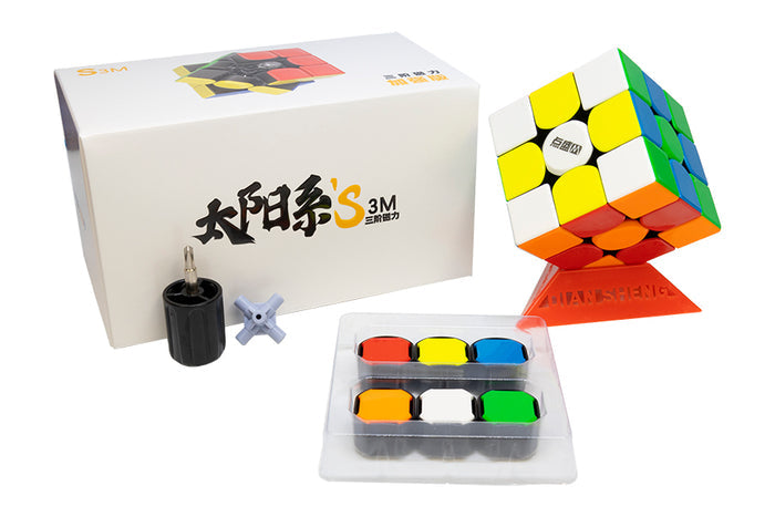 DianSheng Solar S3M Plus 3x3 - Stickerless (Bright)