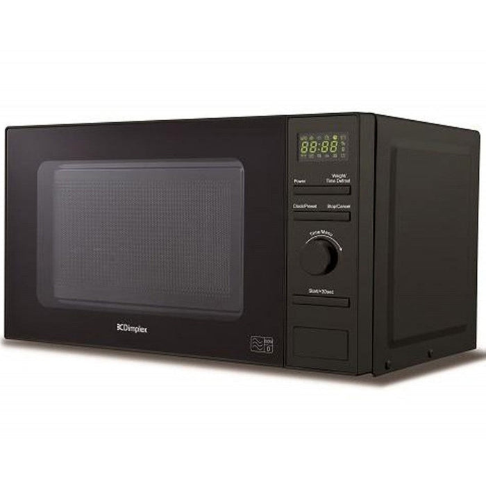 Dimplex 20L 800W Freestanding Microwave | Black Dimplex Microwave Euronics Ireland