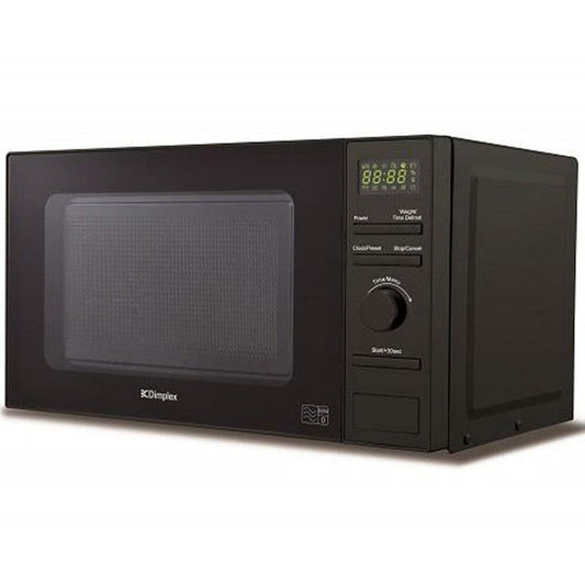 Dimplex 20L 800W Freestanding Microwave | Black Dimplex Microwave Euronics Ireland